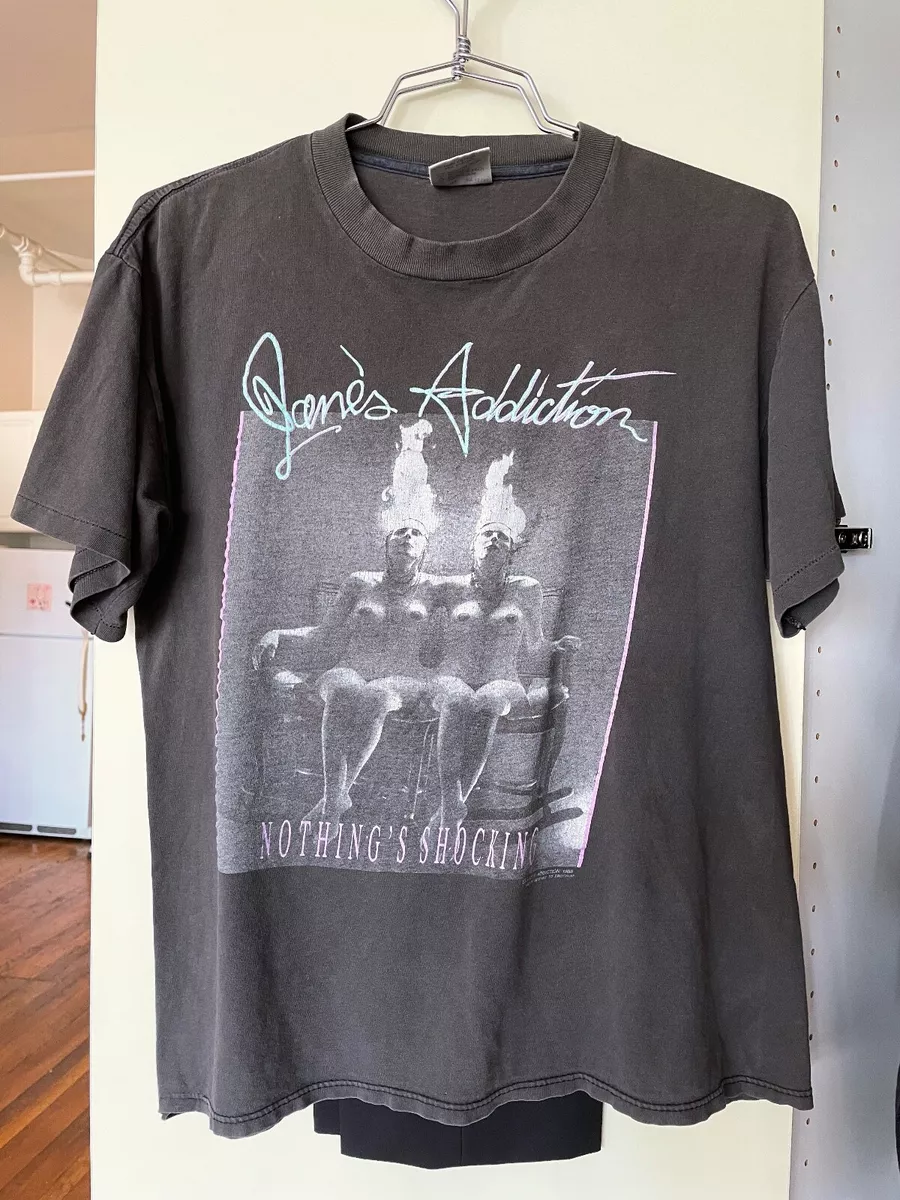 Vintage 80's Jane's Addiction Nothings Shocking T-Shirt 1988