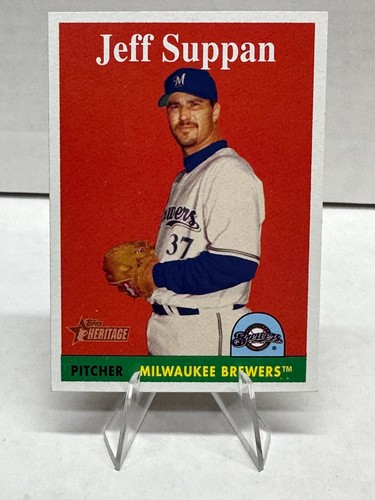 2007 Topps Heritage Jeff Suppan #97 card