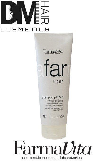 Farmavita Noir Shampoo 250ml pH 5.5 - Capelli Forti e Vitali Subito