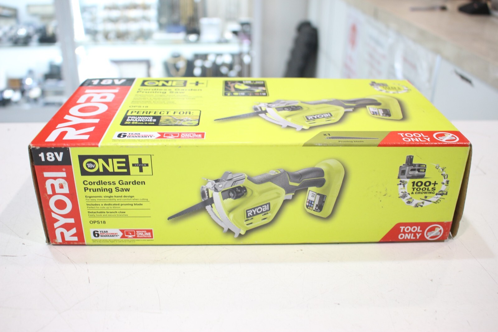 Ryobi 18V ONE+ Pruning Saw Skin OPS18 4892210181879 eBay