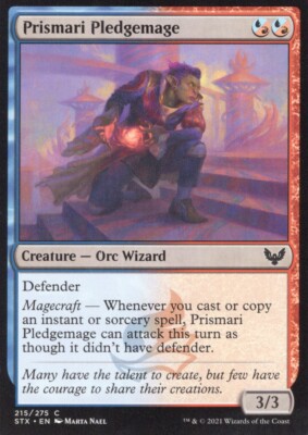 PRISMARI PLEDGEMAGE 215/275 STRIXHAVEN SOM MTG MAGIC NM (yourdeckbuilder)