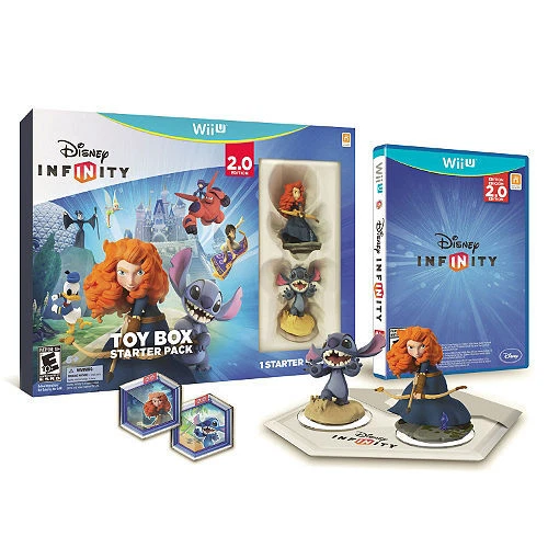 Disney INFINITY Toy Game Box Starter Pack 2.0 Edition Wii U