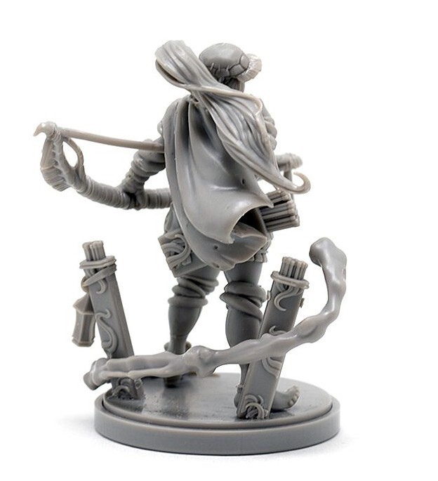 · SET of 4PCS Echoes of Death 4 Girls Kingdom Death Unbuild