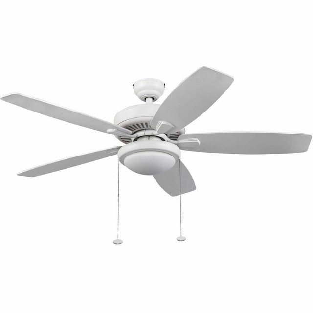 52 Honeywell Blufton Outdoor Ceiling Fan White For Sale Online Ebay