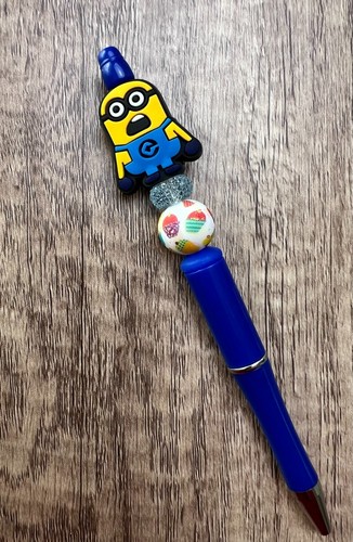 Custom beaded pens. Minons! Gifts. Basket filler. Journal. Teen. Party - Bild 26 von 34
