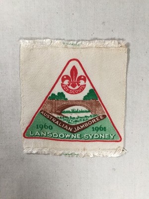 1960 Australian National Jamboree Lansdowne Sydney International Patch
