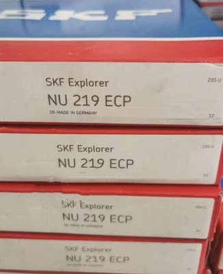 NEW NU 219 ECP single row cylindrical roller bearing 1PCS &ex