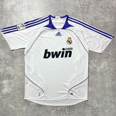 Sneijder #23 Real Madrid 07/08 Home Adidas Authentic Jersey M F/S
