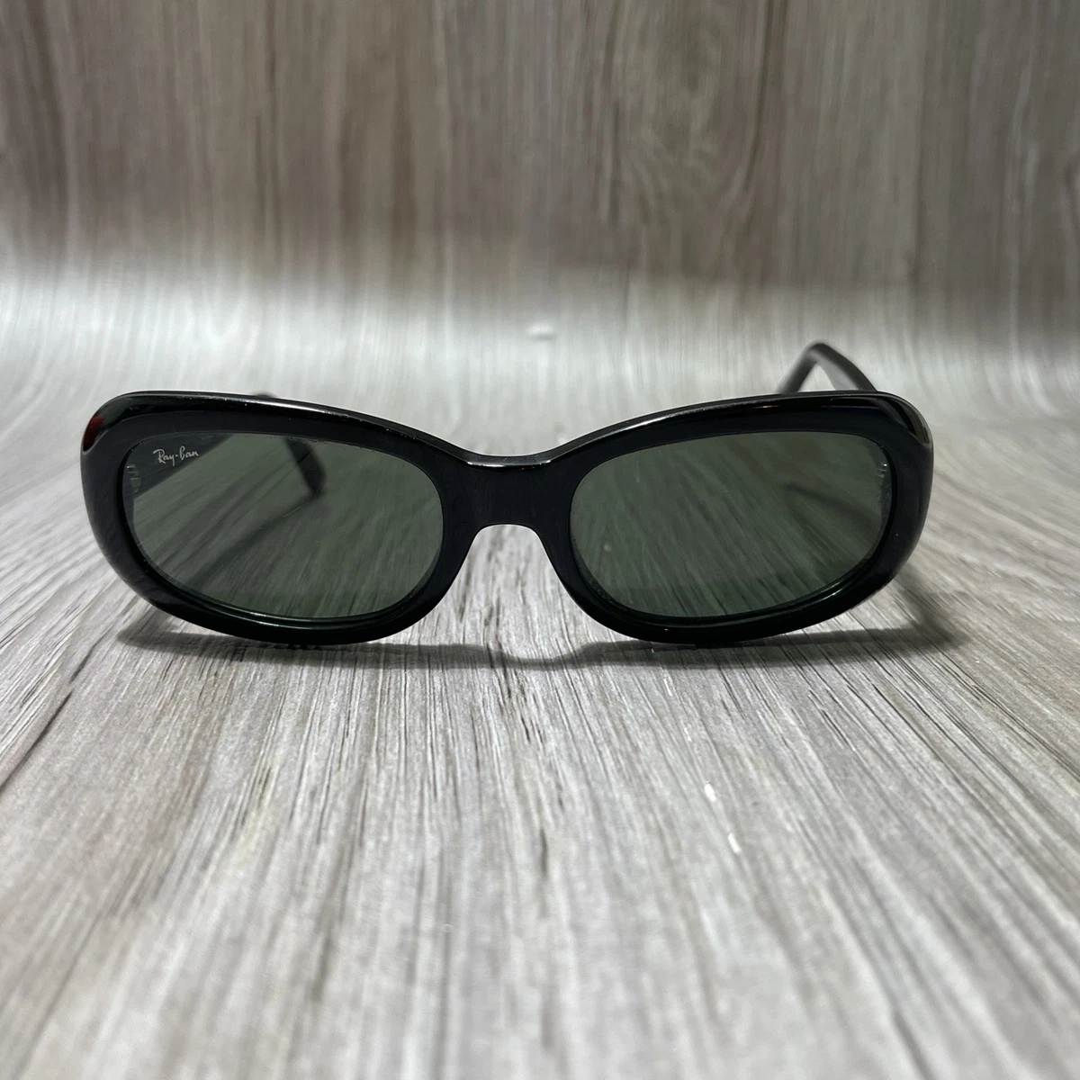Ray-Ban Black Oval Vintage Sunglasses for sale | eBay