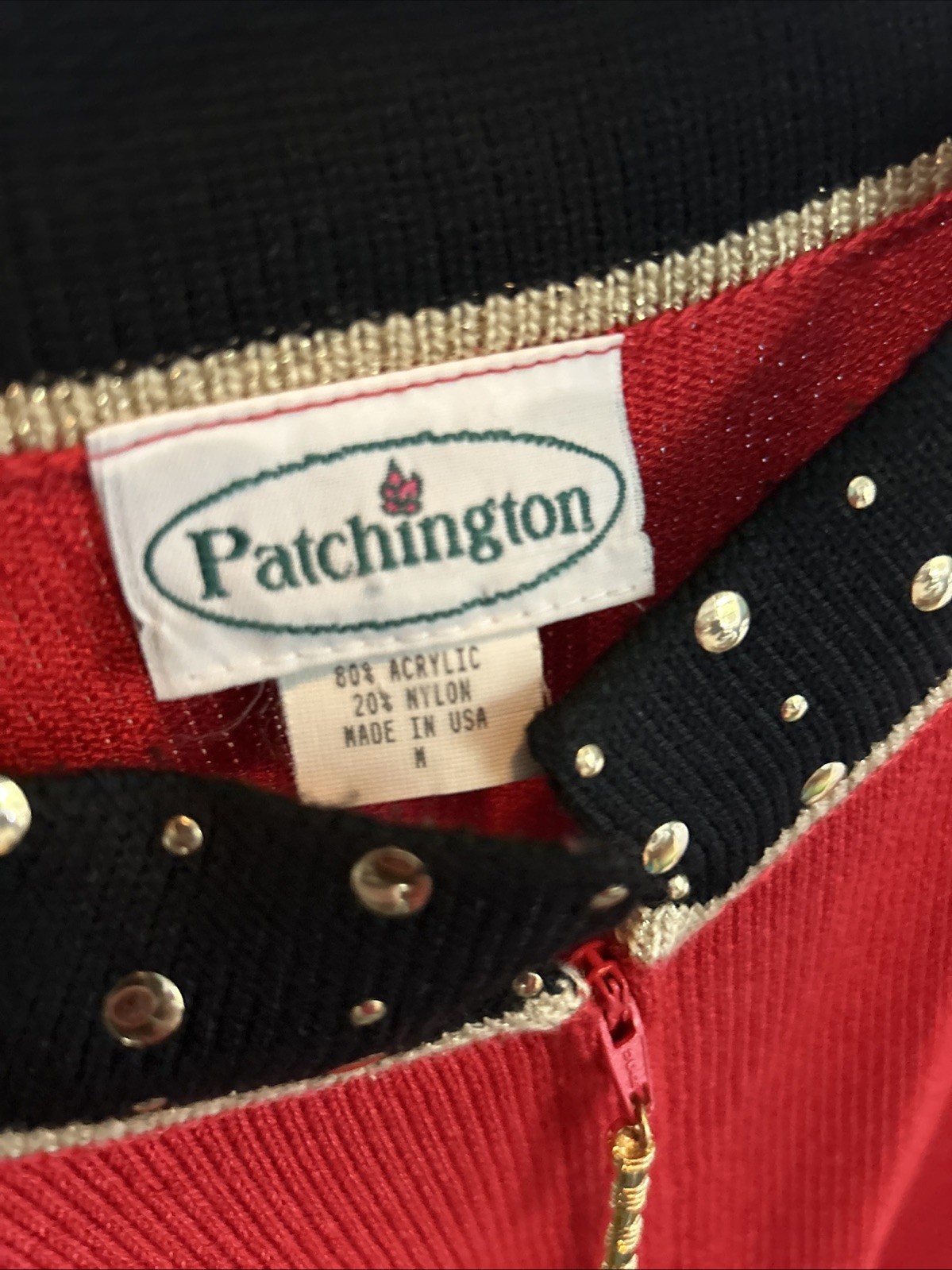 Patchington 2 Pc Suit Set Blouse Jacket Loose Fit… - image 4