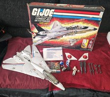 Vintage GI Joe ARAH Combat Jet Skystriker XP-14F W Box Complete 1983 Very Nice