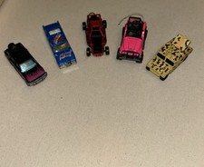 Lot of 5 Vintage Matchbox & Hot Wheels Diecast Cars 1983–1998 Jeep Hummer Limo
