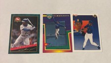 (3) Ken Griffey Jr - 1990 UD- 1993 UD, 1994 Post