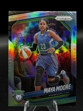 2025 Panini Prizm WNBA #135 - Maya Moore (Silver Prizm) Minnesota Lynx