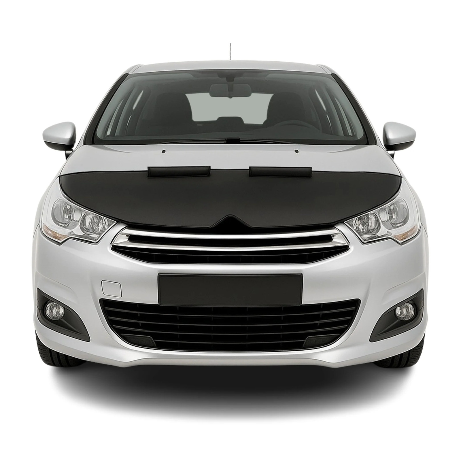 Protège capot Citroen C4 2004-2010 bâche de protection avant en vinyle noir extérieur