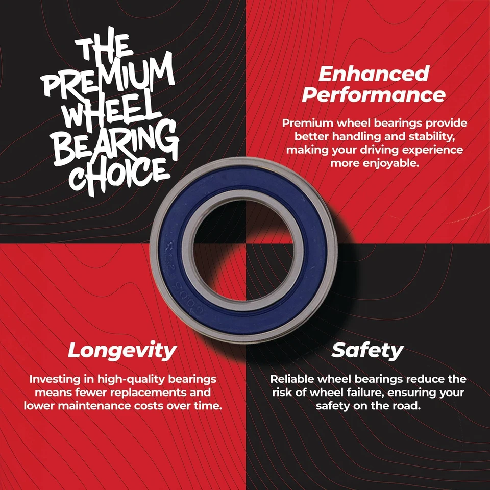 All Balls Wheel Bearing Kit for Rear Honda CBR1000RR 04-07 / CBR600RR 03-06 Foto 4 de 4