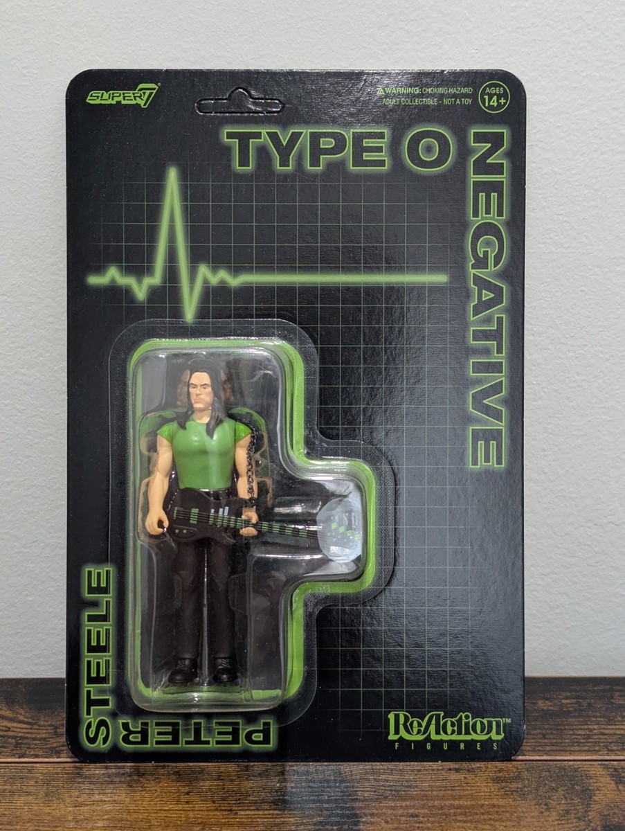 Type O Negative Peter Steele Super 7 ReAction Figure Exclusive