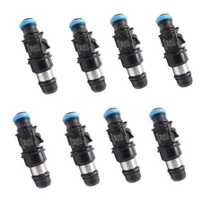 Set of 8 Fuel Injectors for Delphi 17114503 217-1563 GM Trucks 2001-2009 8.1L