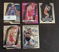 NBA Lot Risacher RC Pink Prizm Auto Judah Mintz Giannis Insert Prizm Rookie 🔥