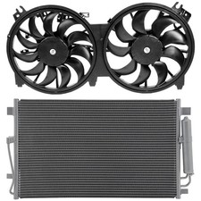 AC Condenser Cooling Fan Kit For Nissan Altim...