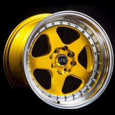 Jnc Wheels Rim Jnc010 Gold Machined Lip 17x9 4x1004x114.3 Et20