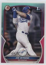 2023 Bowman Draft Aqua & Pink Gradient 97/199 Joe Vetrano #BD-91 0s4q