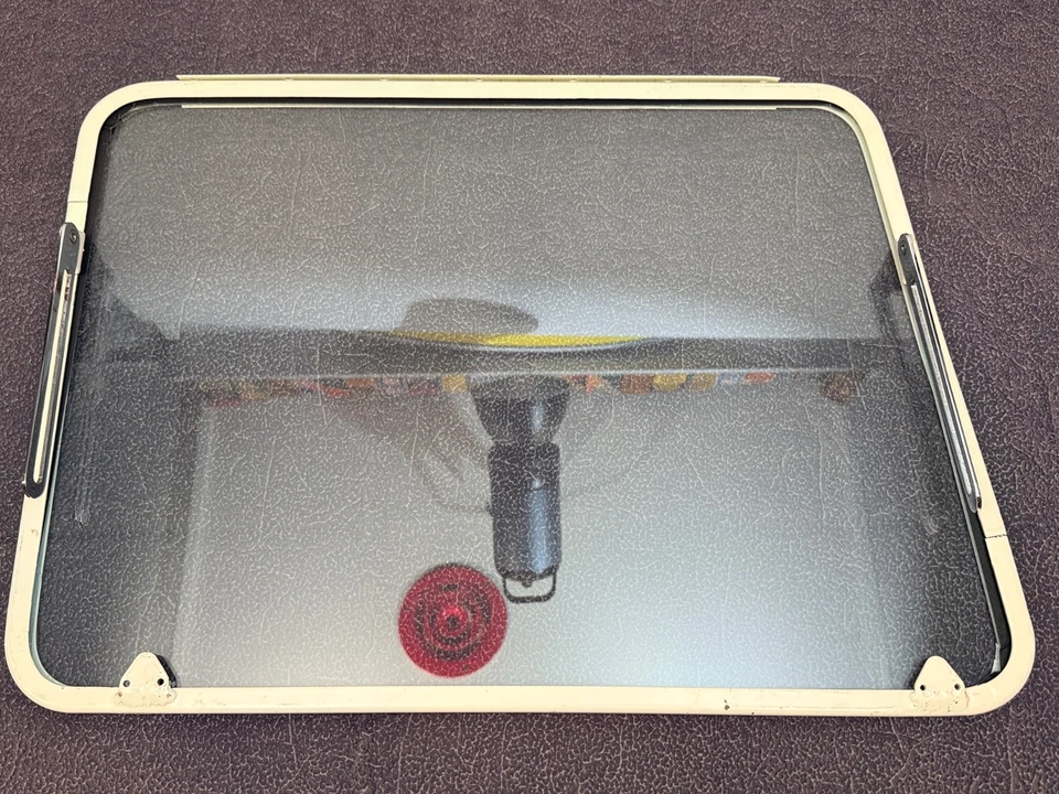 2 Pares de parabrisas desplegables ventanas safari para niños autobús dividido Volkswagen VW T2 de colección Foto 2 de 4