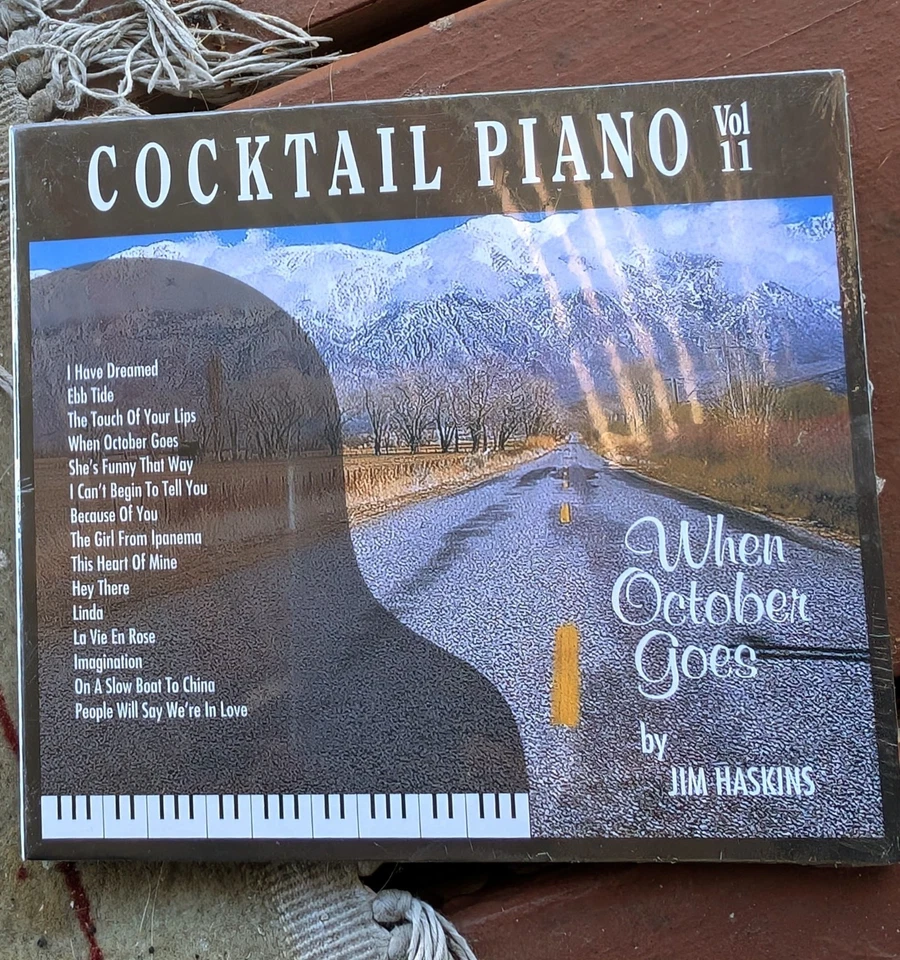 JIM HASKINS-CD Cocktail Piano LOT   Vol 1, V111, 10,11,12 Salute 70s Goes Movies Foto 2 de 4