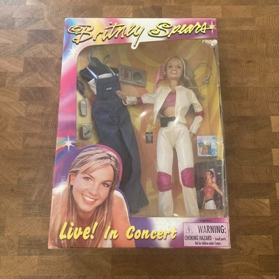 Britney Spears Live! In Concert Doll Model Play Along 20100