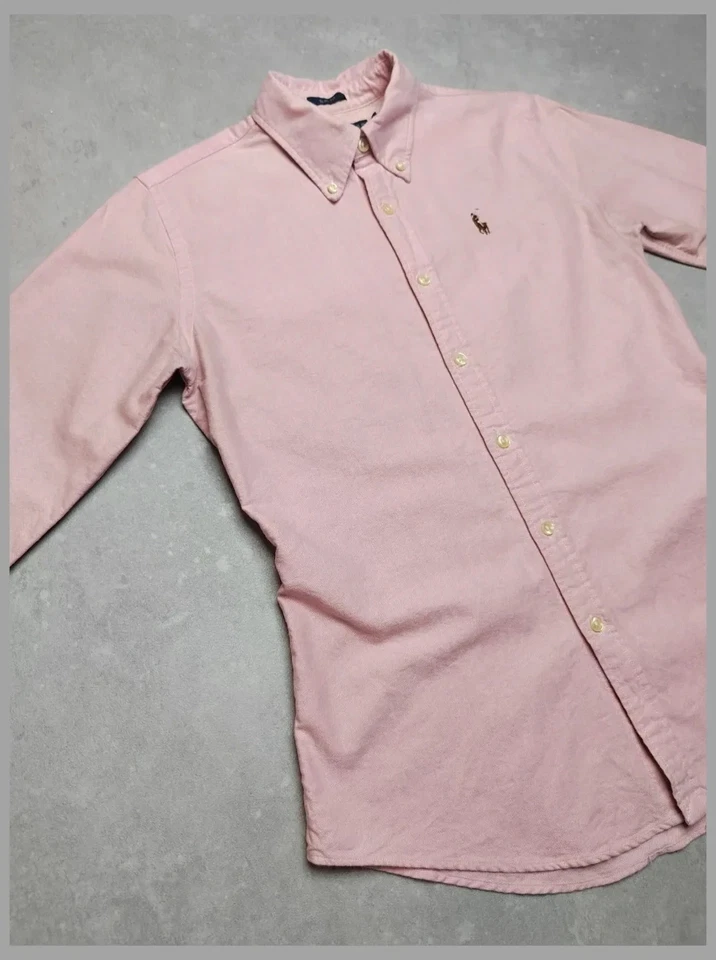 Chemise Manches Longues ralph lauren - Rose - Taille S Femme - Photo 3/4
