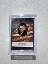 John Adams Handwritten Word Relic Card POTUS 2025 Founding Father
