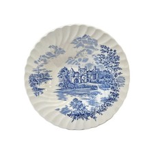 Vintage Johnson Brothers Ancient Towers Painted Serving Bowl Dish 22cm x 4cm