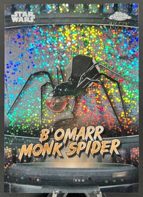 2025 Topps Star Wars Hyperspace  BIG-14 B'OMARR MONK SPIDER Galactic Dust 19/75