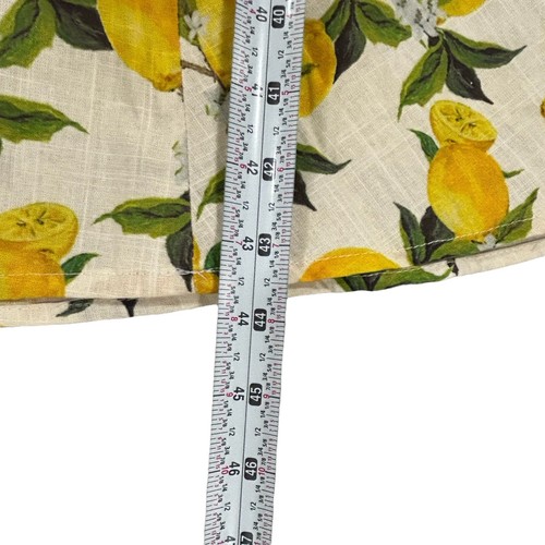 Neu mit Etikett Ivy City Co. Merideth Damenkleid zitronenfarben bedruckt Größe 2 Midi Landhauskern - Bild 9 von 9