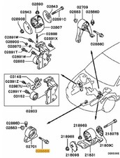 Bolt Rear Engine Mount Evo 4-6- *Special Order Part