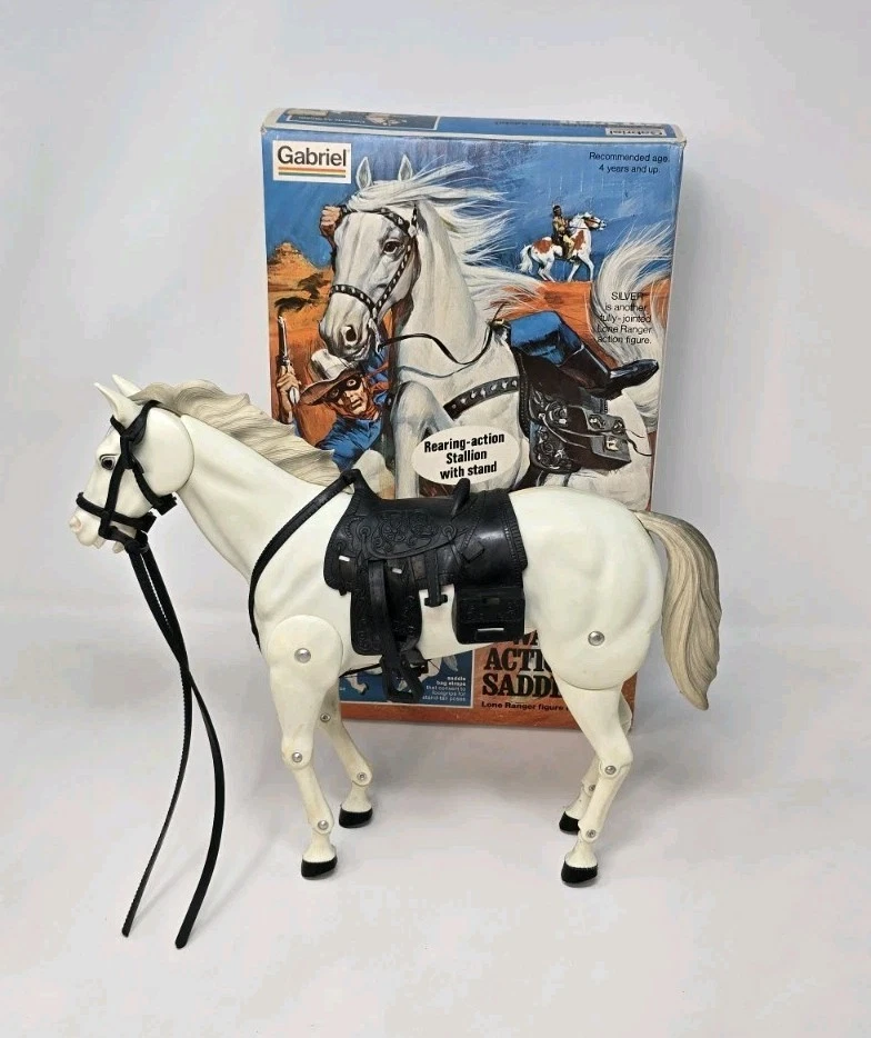Lone Ranger Figure In Vintage & Antique Cowboy & Western Toys for
