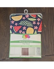 Shower Curtain Fruit of the Loom Fruit Salad JCPenney Water Proof