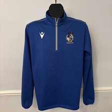 Bristol Rovers Football 1/4 Zip Shirt Top Pull Over  Jacket Large L 