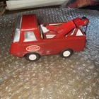 VINTAGE 1968 Tiny Tonka Red Metal Wrecker Tow Truck
