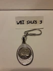 Vintage 1935 Indian Head Buffalo Liberty Nickel Key Chain