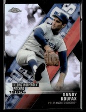2020 Topps Chrome Sandy Koufax #DOD-8 Decade of Dominance Die Cut