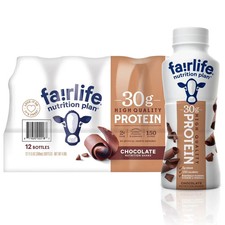 Fairlife Nutrition Plan 30g Protein Shake, Chocolate, 11.5 fl. oz., 12 pk.