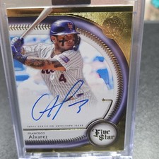 Topps 2024 Five Star Francisco Alvarez Autograph 32/99 #FSA-FA New York Mets