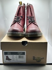 Dr. Martens Kid's 1460 Youth Lace Up Fashion Boot Big Kid Cherry Red Size 7