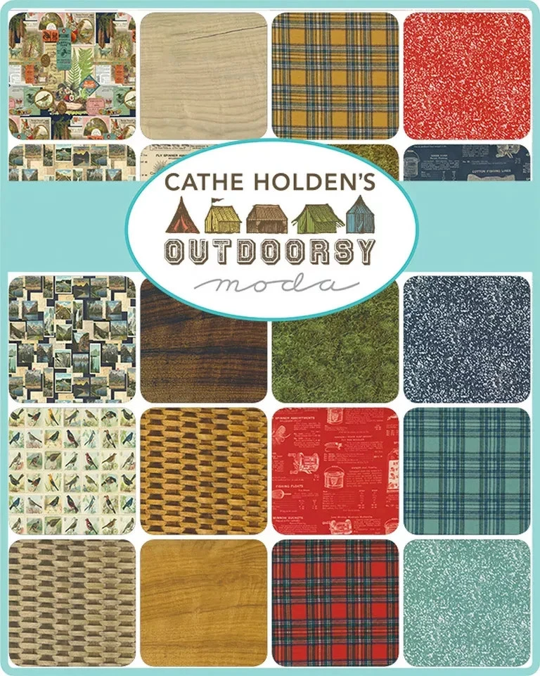 ModaOutdoorsy Fat Quarter Bundle by Jo Morton 7380B 22 Pieces - Image 2 of 2