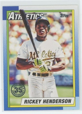 2025 Topps Baseball 35th Anniversary Rickey Henderson #T90-46 | eBay