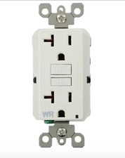 Leviton SmartLockPro Commercial Gfwr2-W  Weather Resistant GFCI Receptacle 20A