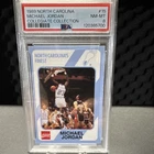 1989-90 Collegiate Collection Michael Jordan #15 PSA 8 Basketball Card