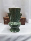 VINTAGE Brush McCoy Green Vase 709, Mid Century Modern