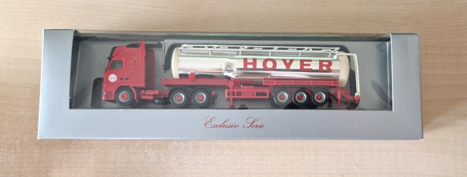 Herpa Exclusive VOLVO FH16 HOYER tanker original packaging 1:87 - Image 3 of 3